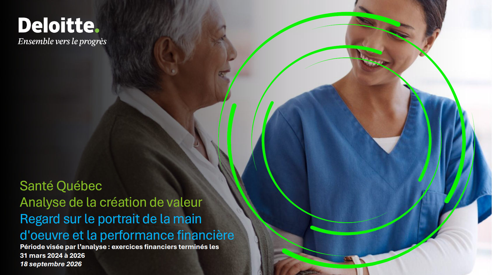Page couverture du rapport de Deloitte